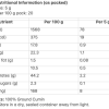 Cumin powder nutrition info GUDGU Cumin Powder 100g