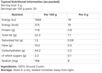 Cumin powder nutrition info GUDGU Cumin Powder 100g